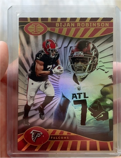 2024 Panini Illusions #5 Bijan Robinson — front