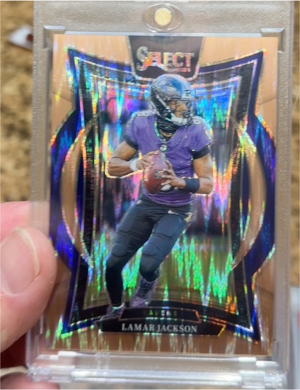 2024 Panini Select Concourse #35 Lamar Jackson — front