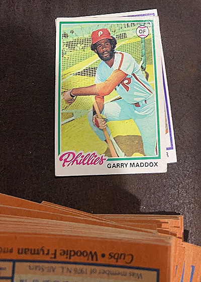 1978 Topps #610 Garry Maddox — front