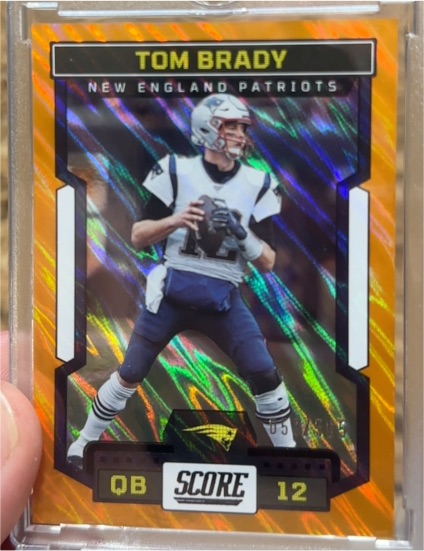 2023 Panini Score #287 Tom Brady New England Patriots — front