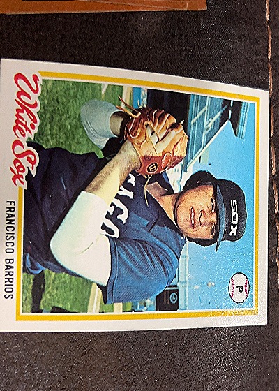 1978 Topps #552 Francisco Barrios — front