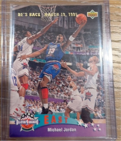 1992-93 Upper Deck #425 Michael Jordan All Star Weekend East — front