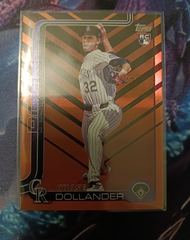 2025 Topps Update #RC Chase Dollander — front