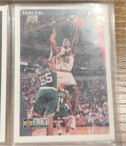 1997-98 Upper Deck Collector's Choice #130 Shawn Kemp — front