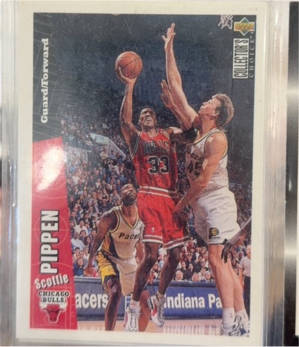 1996-97 Upper Deck Collector's Choice #221 Scottie Pippen — front