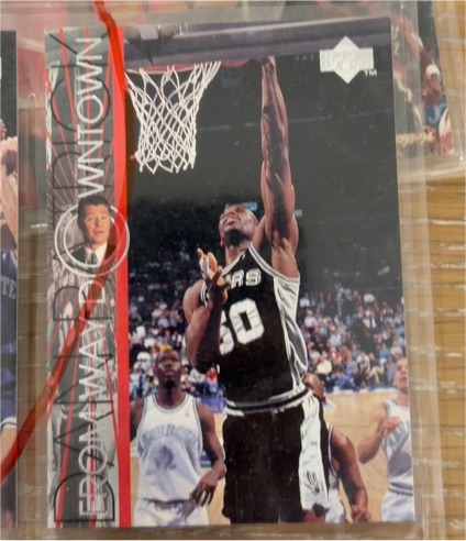 1996-97 Upper Deck #354 David Robinson — front