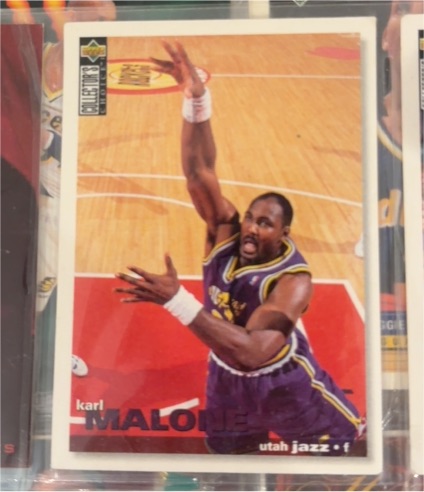 1995-96 Upper Deck Collector's Choice #235 Karl Malone — front