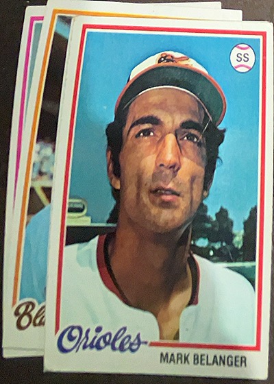 1978 Topps #315 Mark Belanger — front