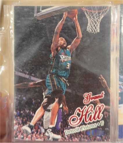 1997-98 Fleer Ultra #33 Grant Hill — front