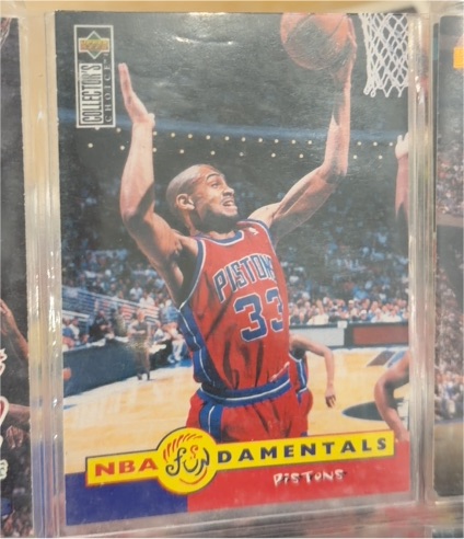 1996-97 Upper Deck Collector's Choice NBA Fundamentals #173 Grant Hill — front