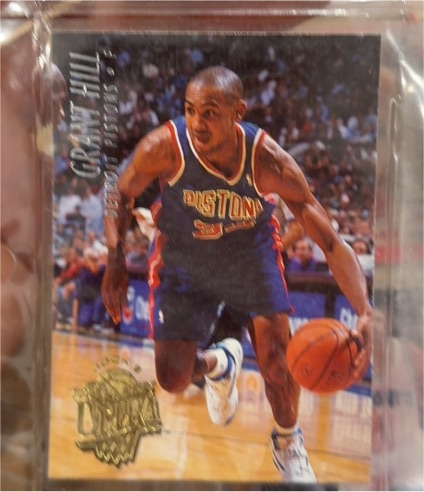 1994-95 Fleer Ultra #239 Grant Hill Rookie Card — front