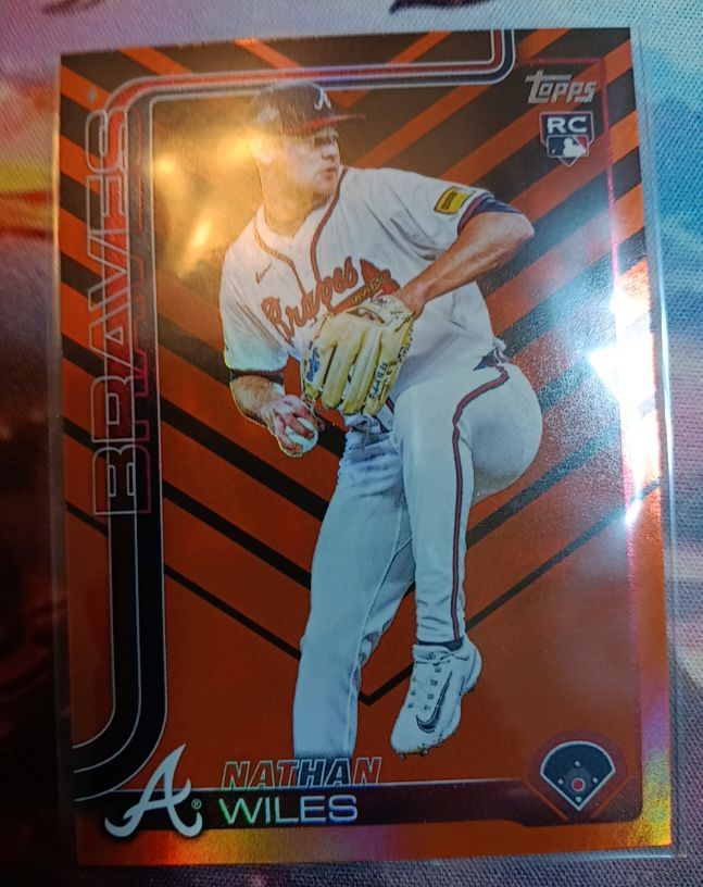 2025 Topps Update #US75 Nathan Wiles — front