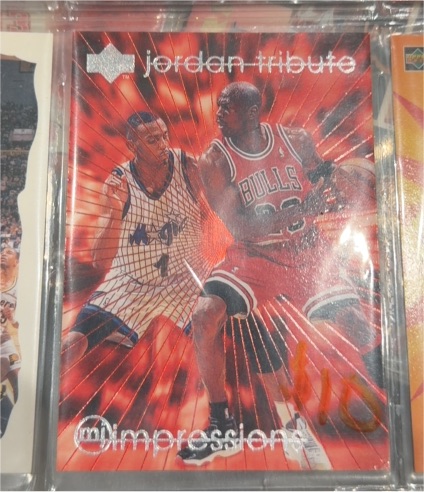 1997-98 Upper Deck Jordan Tribute Michael Jordan — front