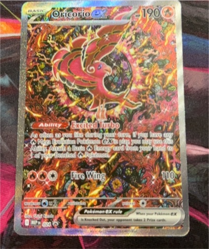 Pokémon Oricorio EX #024 Black Star Promo — front