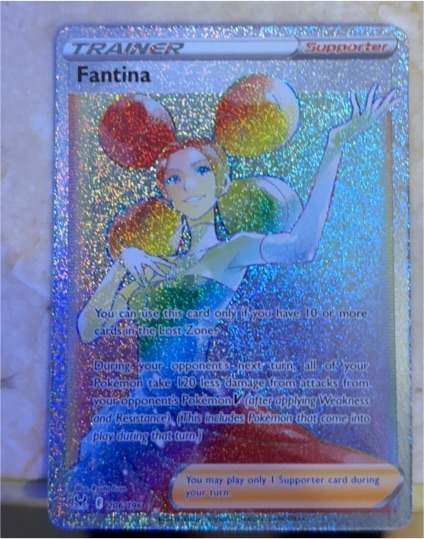 2022 Pokémon Lost Origin #206 Fantina — front
