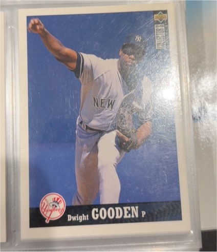 1997 Upper Deck Collector's Choice #175 Dwight Gooden — front