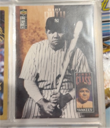 1996 Upper Deck Collector's Choice #500 Babe Ruth — front