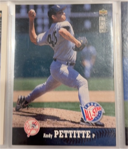 1997 Upper Deck Collector's Choice #404 Andy Pettitte — front