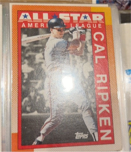 1990 Topps All-Star #388 Cal Ripken — front
