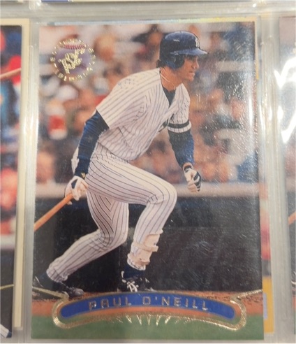 1996 Topps Stadium Club #123 Paul O'Neill — front