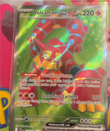 2025 Pokemon Journey Together #171/159 Volcanion ex — front