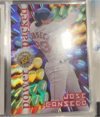 1996 Topps Stadium Club Power Packed #PP3 Jose Canseco — front