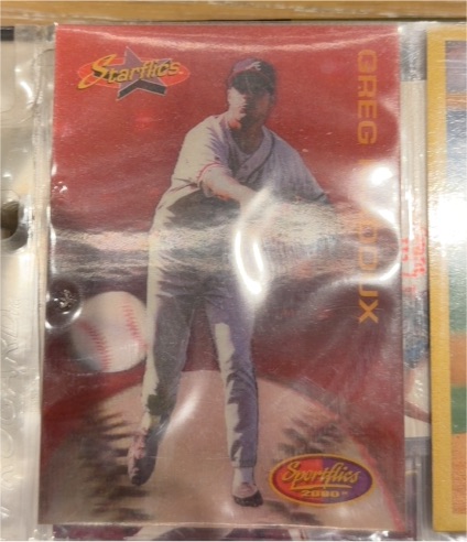 1994 Pinnacle Starflics #193 Greg Maddux — front