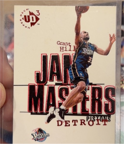 1997-98 Upper Deck UD3 Jam Masters #3 Grant Hill — front