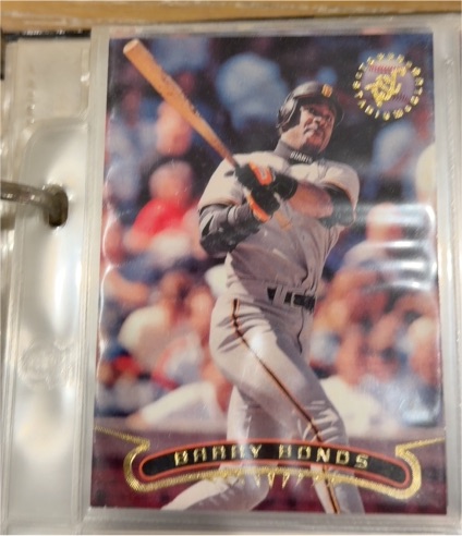 1996 Topps Stadium Club #402 Barry Bonds — front