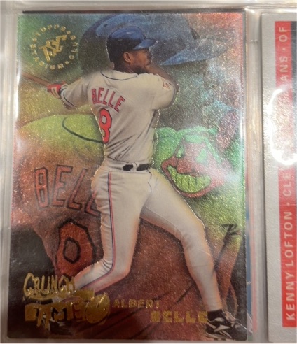 1995 Topps Stadium Club Crunch Time #4 Albert Belle — front