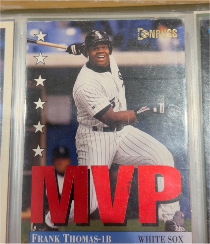 1993 Donruss MVP #18 Frank Thomas — front