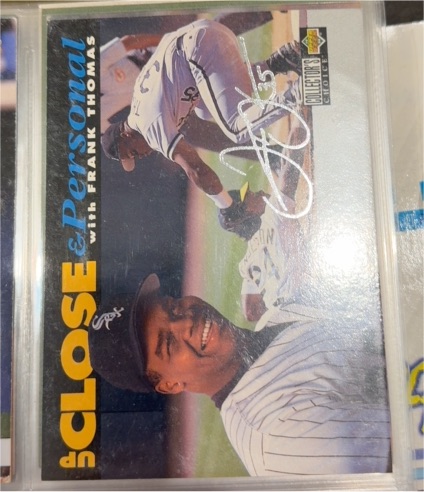 1994 Upper Deck Collector's Choice #640 Frank Thomas — front
