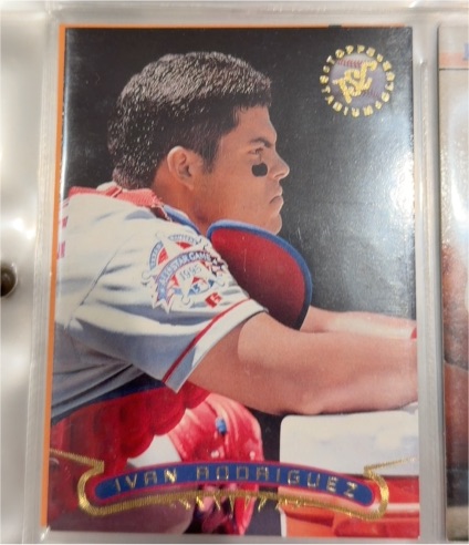 1996 Topps Stadium Club #380 Ivan Rodriguez — front