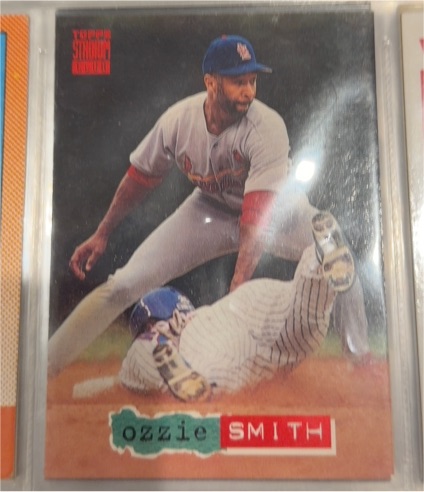 1994 Topps Stadium Club #417 Ozzie Smith — front