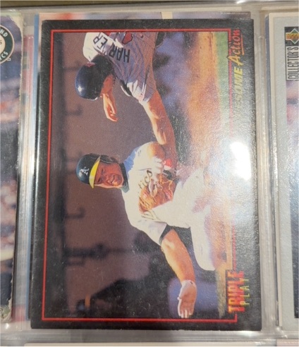 1993 Leaf Triple Play #68 Mark McGwire / Brian Harper — front