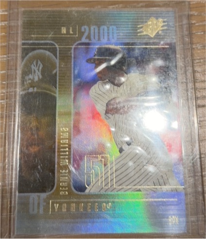 2000 Upper Deck SPx #87 Bernie Williams — front