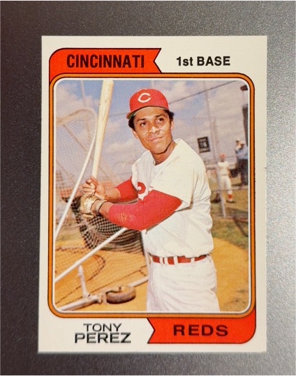 1974 Topps #230 Tony Perez — front
