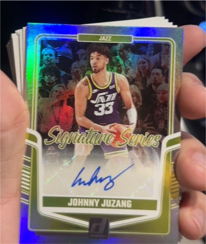 2024-25 Panini Donruss Signature Series #SS-JJJ Johnny Juzang — front