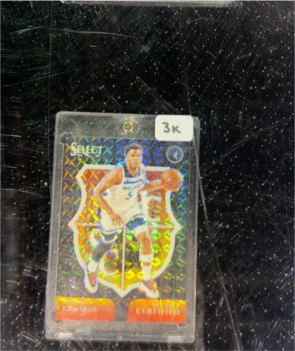 2024-25 Panini Select Certified #11 Anthony Edwards — front