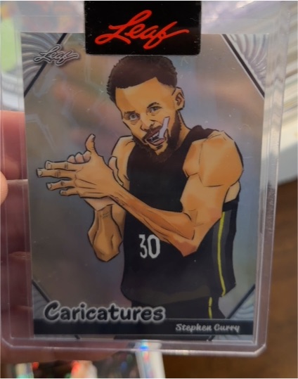 2024 Leaf Caricatures #03 Stephen Curry — front