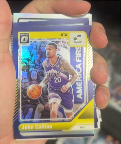 2024-25 Panini Donruss Optic #72 John Collins — front