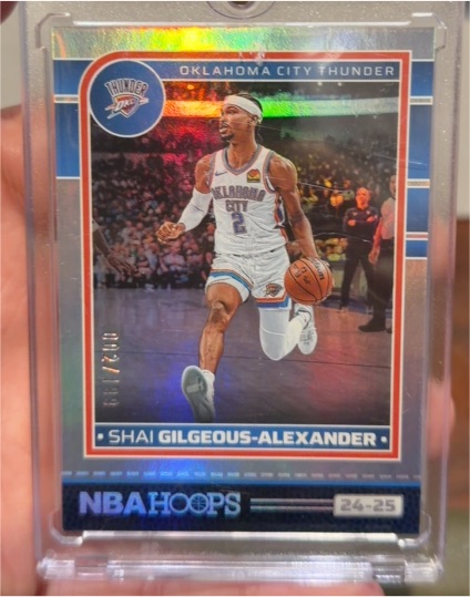 2024-25 Panini NBA Hoops #126 Shai Gilgeous-Alexander — front