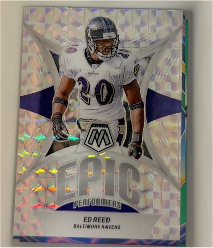 2024 Panini Mosaic Epic Performers #EP-ER Ed Reed — front