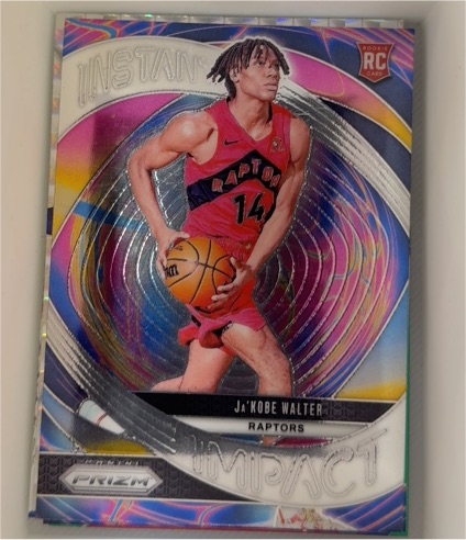 2024-25 Panini Prizm #18 Ja'Kobe Walter Instant Impact — front