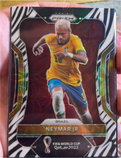2022 Panini Prizm FIFA World Cup Qatar #32 Neymar Jr — front