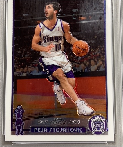 2003-04 Topps Chrome #16 Peja Stojakovic — front