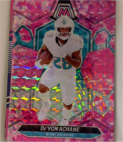 2024 Panini Mosaic #135 De'Von Achane — front