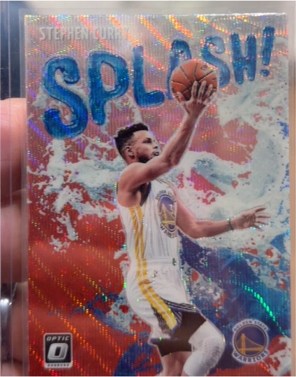 2021-22 Donruss Optic #1 Stephen Curry Splash! — front