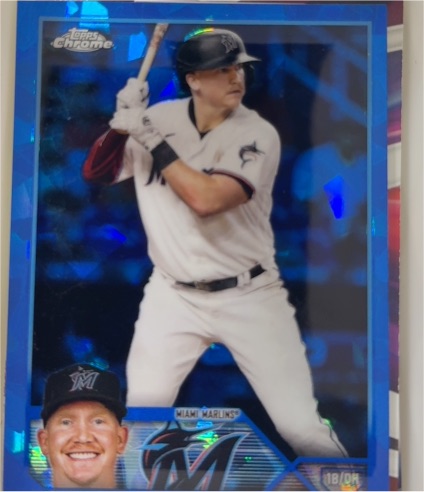 2023 Topps Chrome #321 Garrett Cooper — front