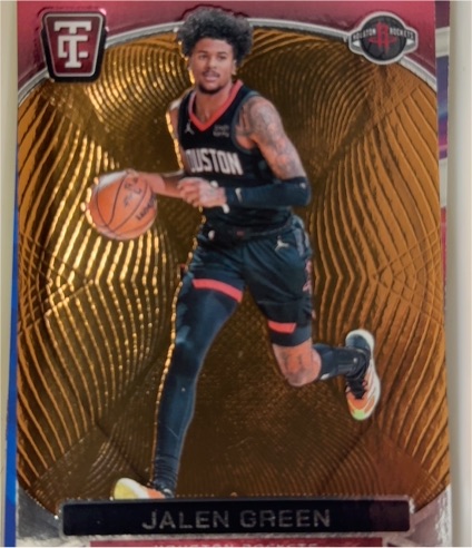 2024-25 Panini Totally Certified #18 Jalen Green — front